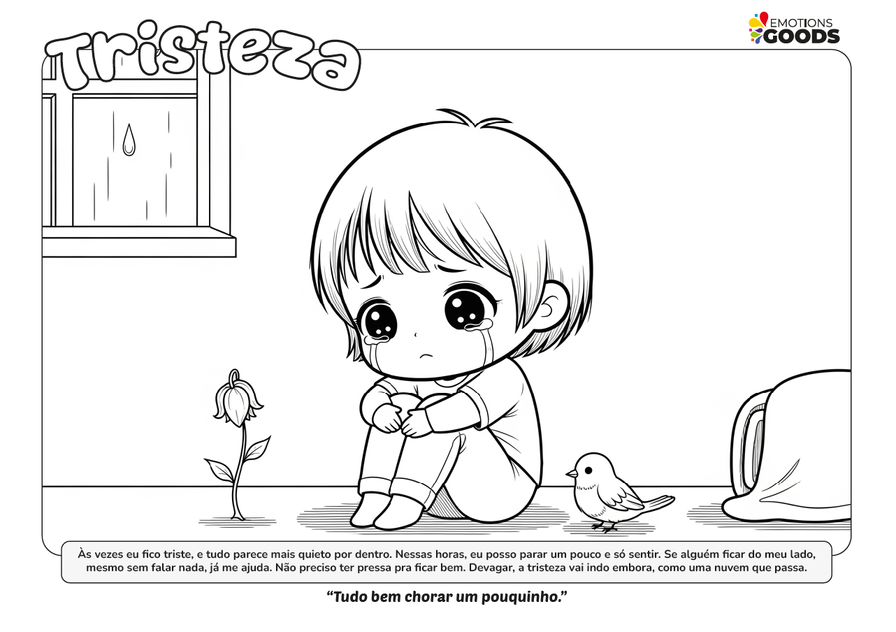 Emoções para Colorir