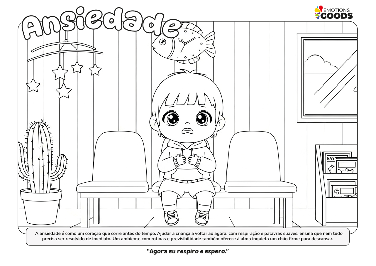 Emoções para Colorir