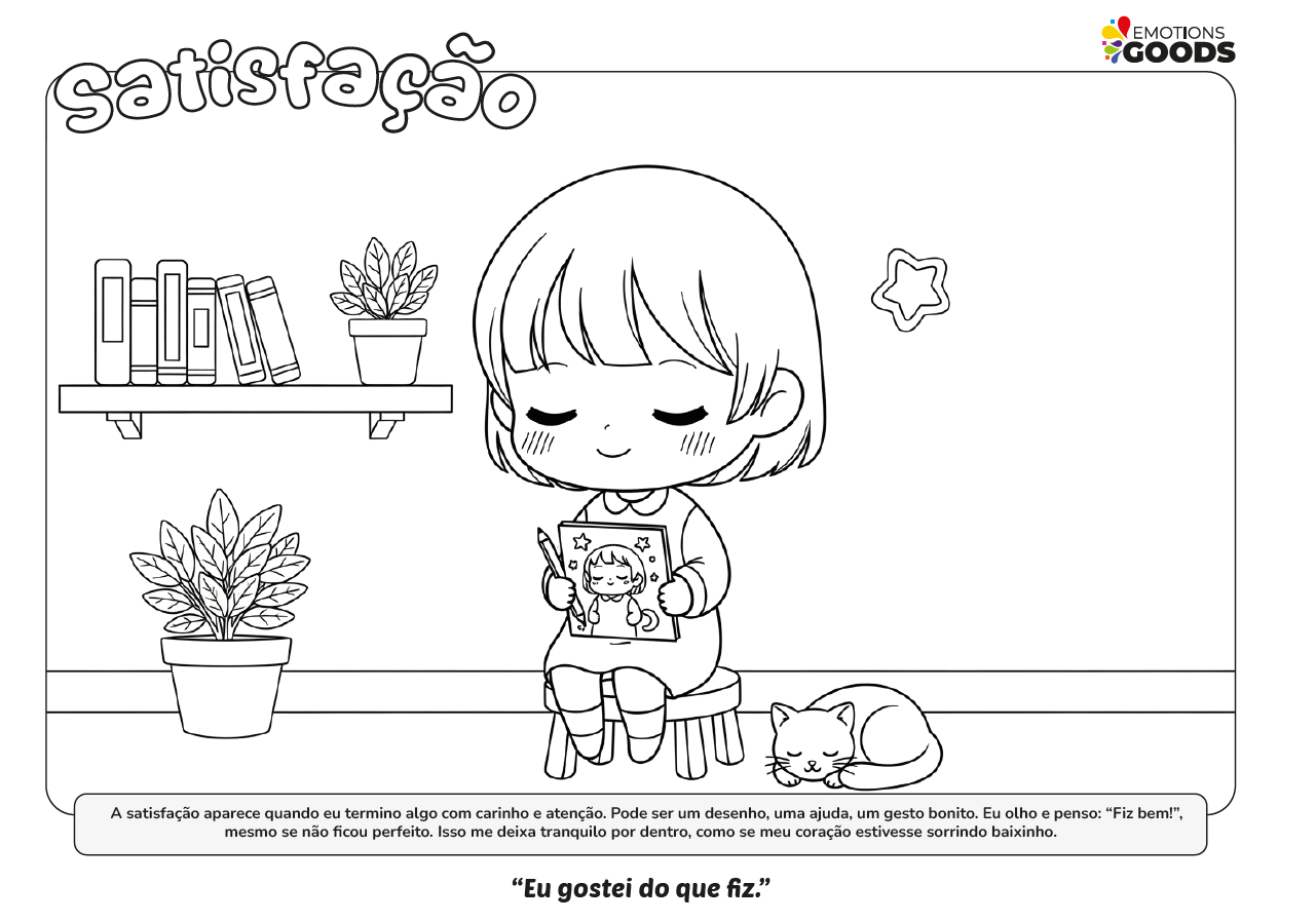 Emoções para Colorir