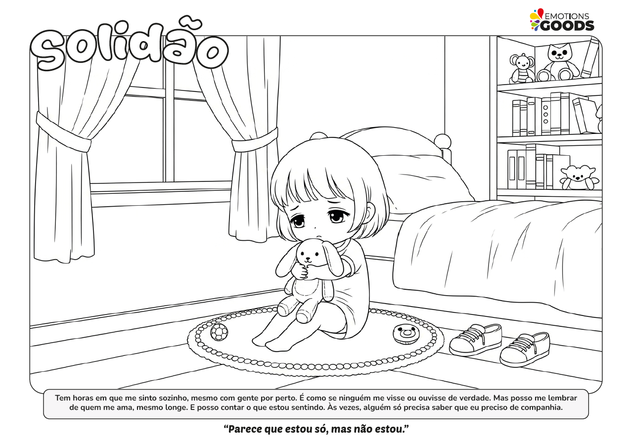 Emoções para Colorir